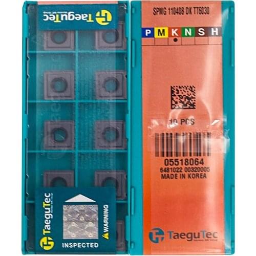 Original SPMG110408-DK TT6030 Carbide Inserts Milling Insert Lathe CNC Tools For Turning Insert
