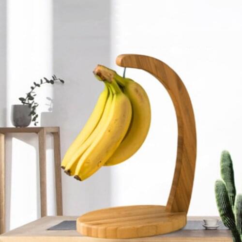 Banana Hanger Rack Fruit Displaying Storage Hook Holder Living Room Decoration Kitchen Countertop Fruit Stand