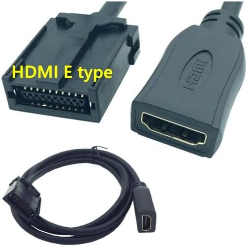 1.5m HDMI E TYPE HDMI car HD audio and video dedicated cable for car