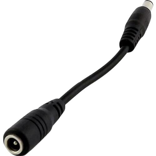 1pc 5.5 x 2.5mm Male Plug to 4.8 x 1.7mm Female Jack DC Power Connector Laptop Adapter Cable Cord 12cm