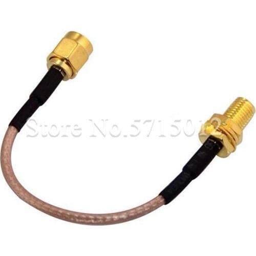 1pcs SMA Antenna Connecting Wire Cable SMA Male Famale Head Socket Connector RF Adapter Pigtail Cable