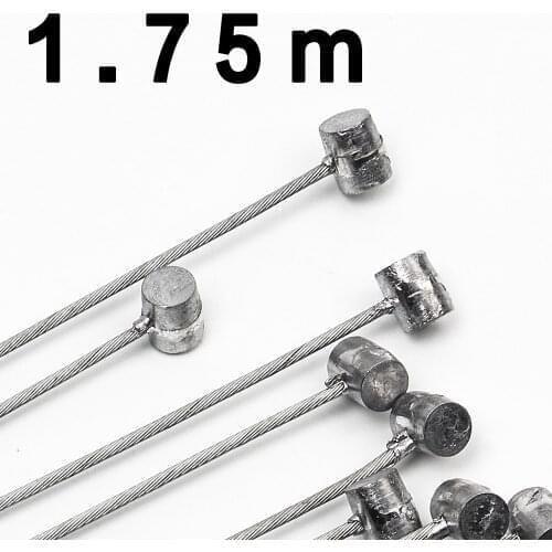 10 pieces 1.75m Road bike MTB Bike Fixed Gear Bicycle Brake Line Shift Shifter Gear Brake Cable Sets Core Inner Wire