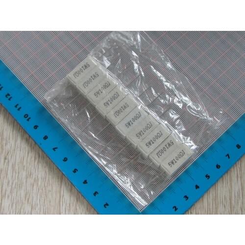 10pcs 100R 5W Cement resistance 5W 100Ohm 5% 100R Cement resistance