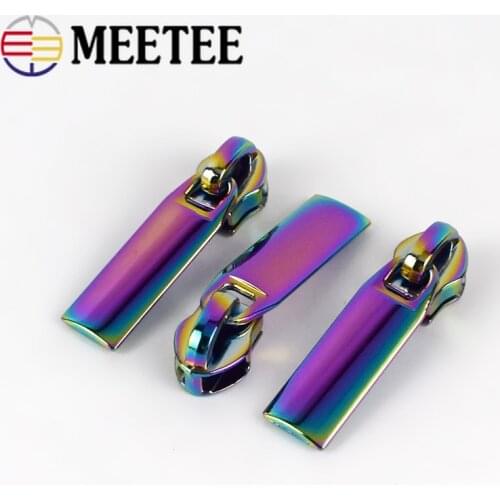 5/10pcs Zipper Sliders for 5# Nylon Zipper Down Jacket Pocket Zipper Head Bag Zip Repair Replacement DIY Sewing Accessories