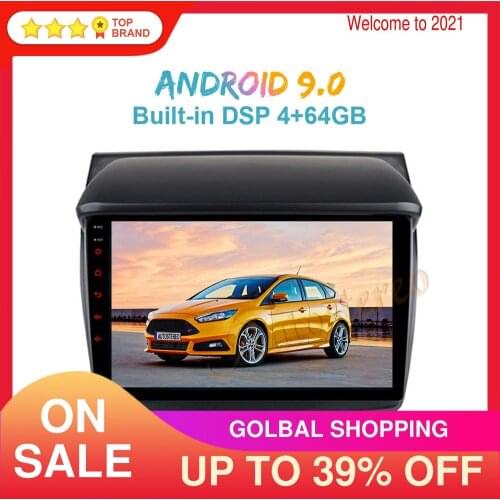 Android 9 8 Core Auto Radio Stereo GPS Navigation For Mitsubishi L200 Trion 2007+ Car NO DVD Player Head Unit Multimedia Player