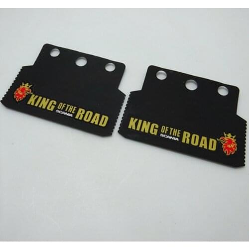 King of The Road Mudguard for 1/14 Tamiya RC Truck Trailer Tipper Scania Car Diy