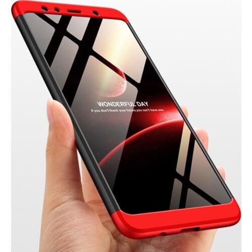 For Samsung Galaxy A7 2018 SM-A750F A750F Case 360 Degree Full Matte Drop-proof Cover Armor Cases For Samsung A7 Case Cover
