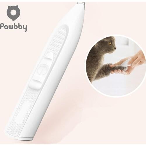 Pawbby Dog Cat Local Shaver Hair Trimmer Pet Grooming Tool Electrical Shearing Cutter Dog Haircut Paw Shaver Clipper
