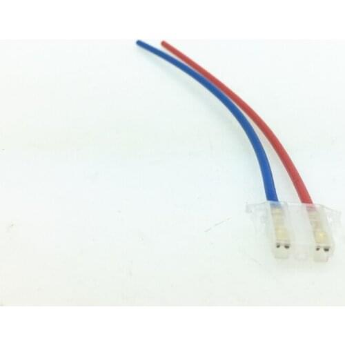 Electric vehicle two-wire connector switch Motorcycle electric lamp steering electric switch button 10pcs