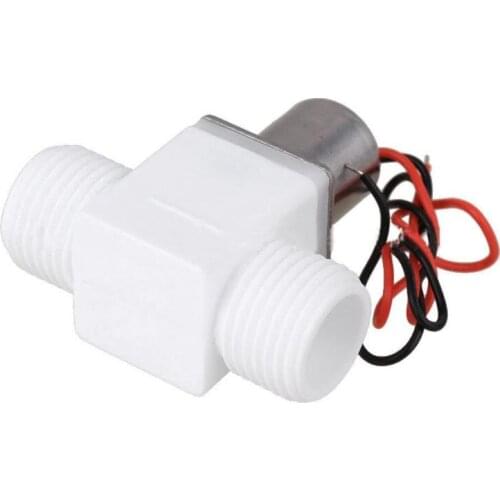 M17D 1/2" DC 3V Solenoid Valve Durable Plastic Water Control Electric Pulse Valve for Integration Faucet Purification Equipment