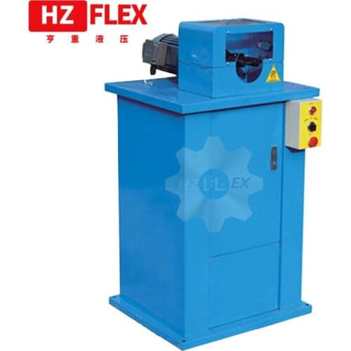 Good quality 65D Hydraulic Flexible Hose Skiving Machine