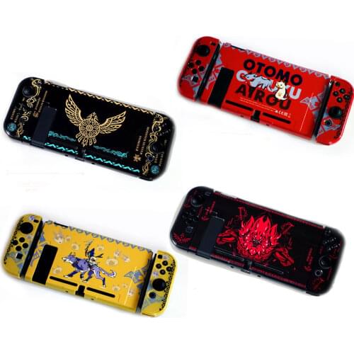 Matte Hard Case Protective Cover Shell for Monster Hunter Zelda Nintend Switch Console NS Joy-con Crystal Protector Housing Skin
