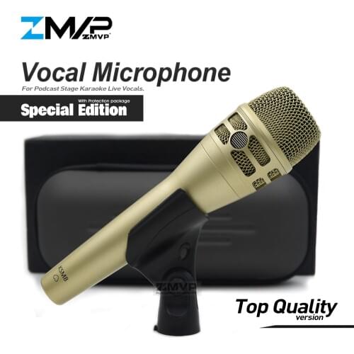 Special Edition KSM8 Professional Dynamic Wired Microphone KSM8C Mic Super-Cardioid For Performance Live Vocals Karaoke Stage