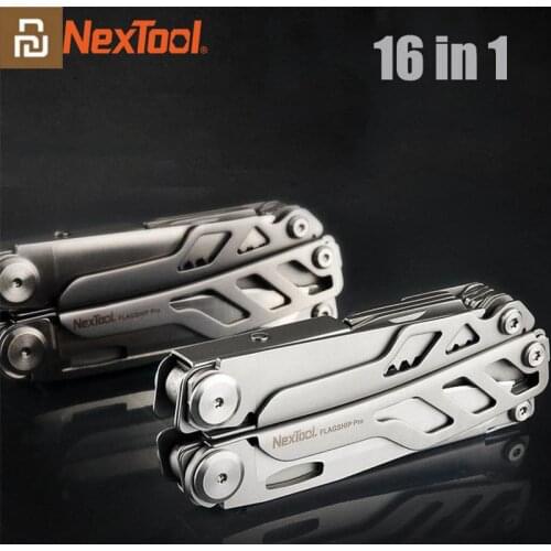 Youpin Nextool Multifunction Folding Knife Scissors Bottle Opener Screwdriver Pliers Stainless Steel Army Knives Hunting Camping