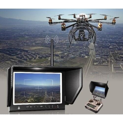 Lilliput 664/W 7" IPS 1280*800 FPV Monitor 16:9 Built-in 5.8GHz Wireless AV Receiver No Blue Screen With HDMI Input
