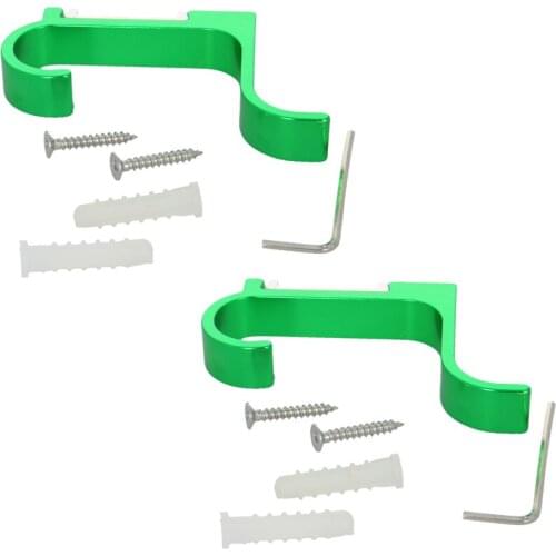 MroMax 1/2/5pcs Single Hook Aluminum Alloy Anodized 90x13x50/25x25x47mm Multiple Color Hardware Door Wall Decoration Accessories