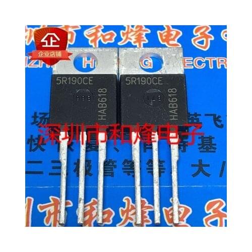 New 5pcs 5R190CE IPA50R190CE TO-220F