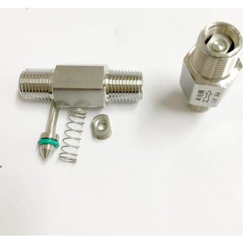 1/4" 3/8" 1/2" BSPT Equal Male Check Valve Non Return One Way 304 Stainless Steel Water Gas Oil