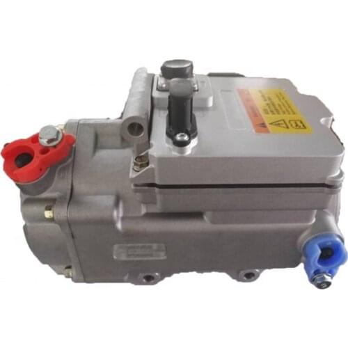 General automobile pulley clutch DC electric car air conditioner compressor for vehicle or car