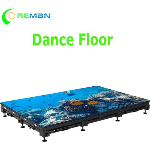 P6.25 P4.81 P3.91 Led Dance Floor LED Display Screen Led Videowall Large Playing Interactive catwalk show