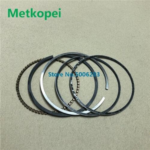 Motorcycle top quality GY6-150 piston ring 57.4 mm for scooter 150cc GY6 150 157QMJ egine spare parts 1.0*1.0*2.0 mm