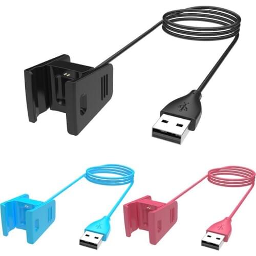 Replaceable USB Charger For Fitbit Charge2 Smart Bracelet Charging Cable for Fitbit Charge 2 3 Wristband Dock Adapter 3 Colors