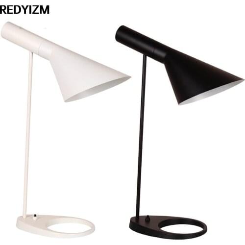 Modern Simplicity White/black Rock Led Desk Lamps Reading Light for Classroom Bedside Study Table Lamps for Bedroom Desk Lights