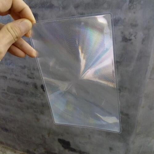 Spot Supply Fresnel Lens Led Lighting Imaging Solar Heat Gathering Fine Thread Lens 50X50Mm