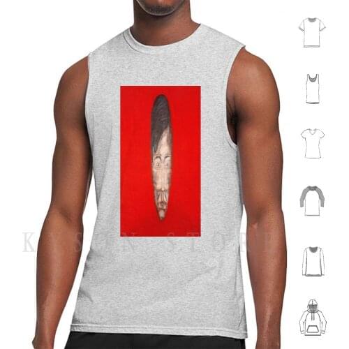 Tom Thomson Totem Portrait Tank Tops Vest 100% Cotton Tom Thomson Totem Portrait