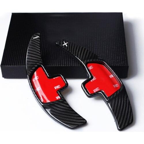 Lengthen Style Carbon fiber Steering wheel paddle shift Fit For Benz C200L C260L GLC GLE S CLA