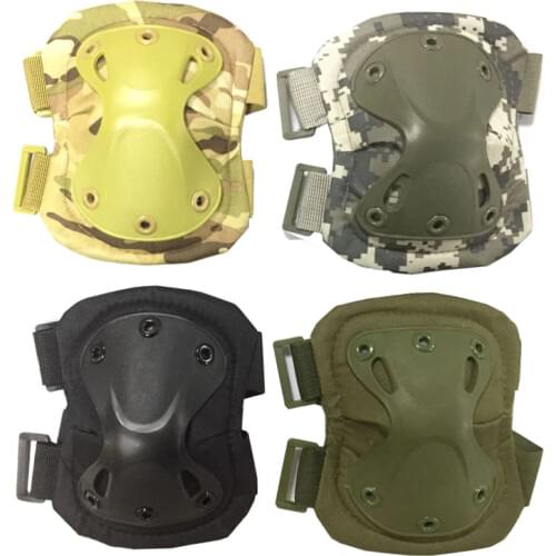 Military Tactical Paintball Protection Paintball Airsoft Hunting Protection Adult Elbow Pads War Game Protector Kids Knee Pads