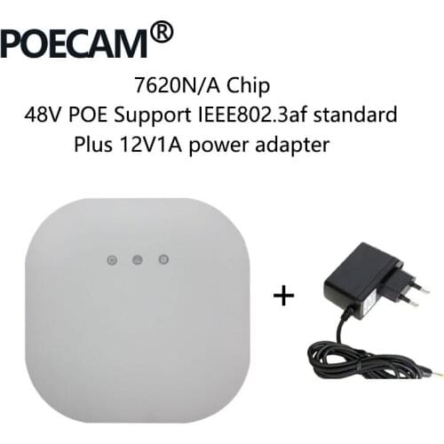 MT7620N chipes flash 8M DDR 64MB 300Mbps POE power ceiling mount English management interfacewireless access point ap