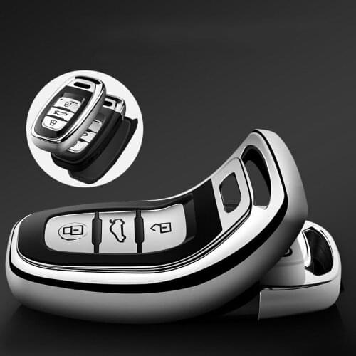 High Quality TPU Key Case for Car for Audi A1 A3 A4 A5 A6 A7 A8 Quattro Q3 Q5 Q7 2009~2015 Car Accessories Keychain Ring