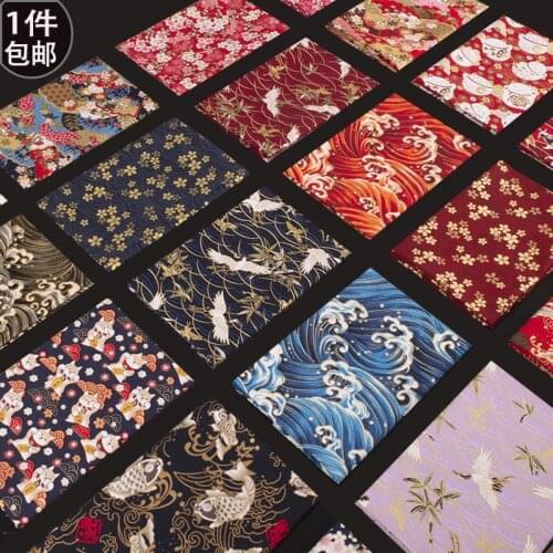 150CM*50CM Japanese style flower cotton cloth Fabric Patchwork baby Quilting bedding Sewing Clothing crafts DIY Material cloth