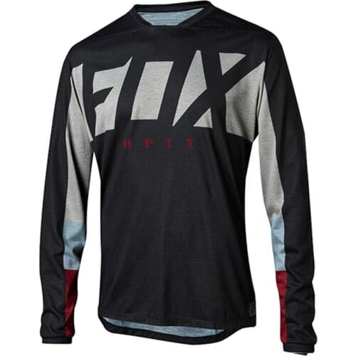 2021 mens downhill jersey hpit fox mountain bike mtb shirts offroad dh motorcycle motocross sportwear clothes fxr bicycle