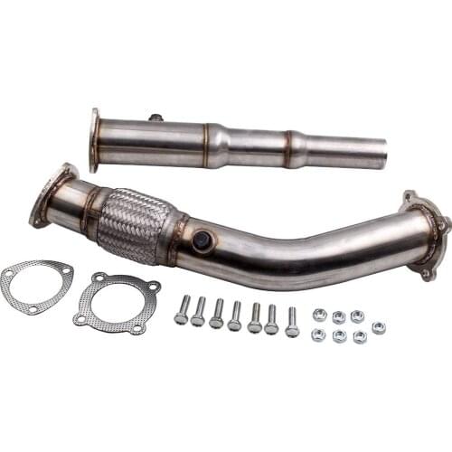 4 Bolt Stainless Steel Turbo Exhaust Downpipe for VW MK4 Golf Jetta Beetle 1.8T