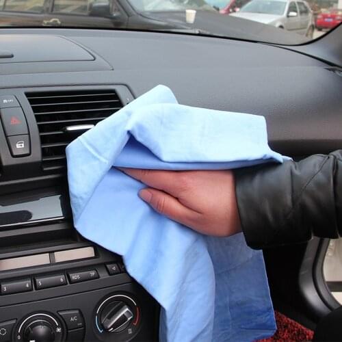 43*32cm PVA Auto Cleaning Door Window Care Thick Strong Water Absorption For Car Home Car Wash Towel Cleaner Auto Accessories