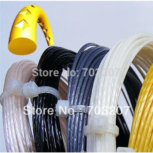 5pcs/lot,12m/pcs ALU Power Rough tennis string/Spinox 1.25 String/Polyester strings