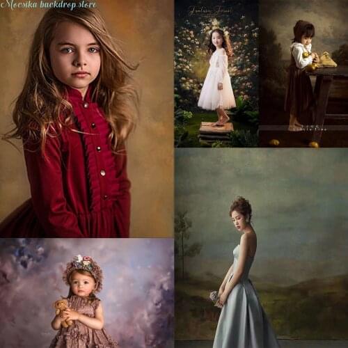 Abstract Texture Old Master Photography Backdrop Newborn Adult Portrait Photo Background Grunge Background for Photo Studio