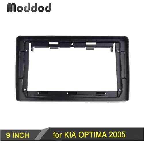 9 Inch Car Radio Fascias for KIA OPTIMA 2005 Stereo CD DVD GPS Player Dashboard Installation Trim Refitting Kit Frame Dash Panel