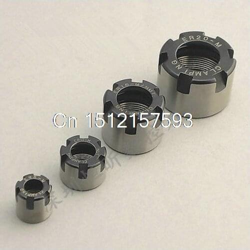 ER16 M type Collet Clamping Nut for CNC Milling Collet Chuck Holder Lathe