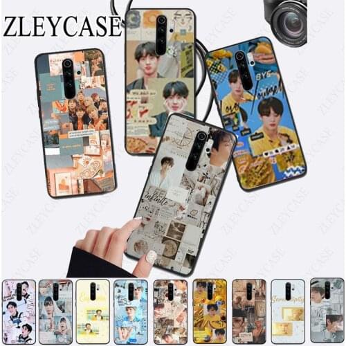 Euphoria Jungkook KPOP Black Phone Case for redmi note8pro note7 note5 note6pro 7A 8A 8 note9s note 8t note9pro Mobile Cover