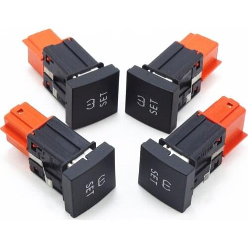 4pcs 56D927121 TPMS SET Tire Pressure Monitoring Warning Switch Button for VW Passat Golf Jetta MK5 Polo 1K0927121B 56D 927 121B
