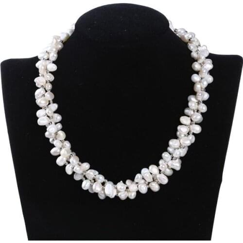 Costume jewelry wholesale fresh water pearl necklace
