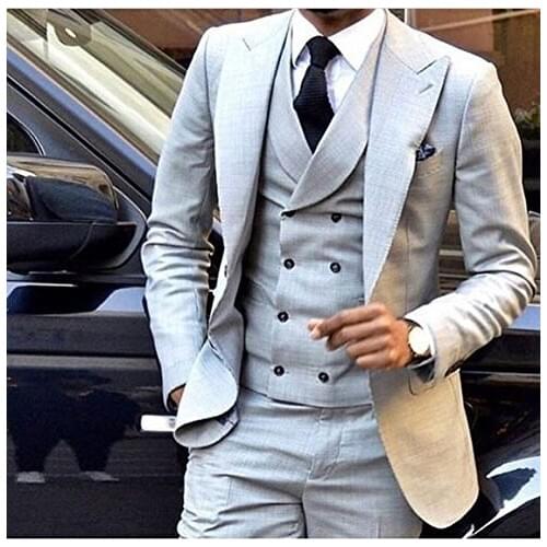 Multi Color Wedding Mens Suits Blazer Male Single Slim Fit Grooms Tuxedos Formal Business Casual 3 pieces Set Jacket Vest Pant