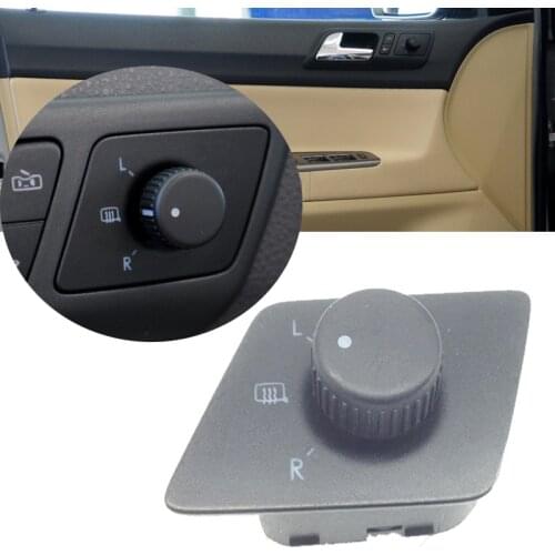 Lofty Richy Rearview Mirror Adjust switch Knob For VW Polo 2002 2003 2004 2005 2006-2008 2009 Side Mirror Auto folding Switch
