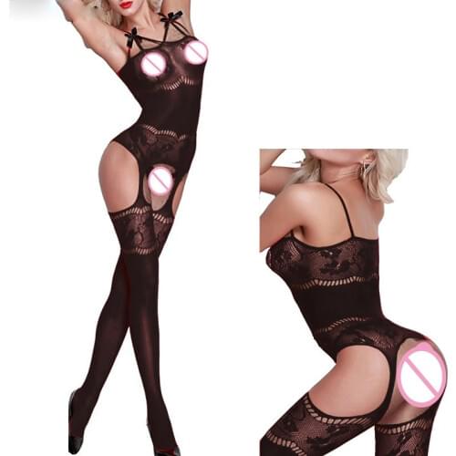 Sexy Lingerie Plus Size Women Erotic Langerie Porno Lace Transparent Sexy Costumes Lenceria Femenina Erotica Mujer Sexi QQ290