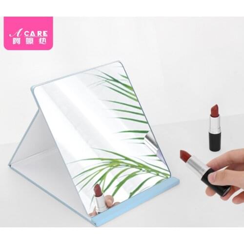 ACARE Folding Make Up Mirror Personalised Portable Compact Cosmetic Mirror Pocket Rectangle Makeup Folding Mirrors