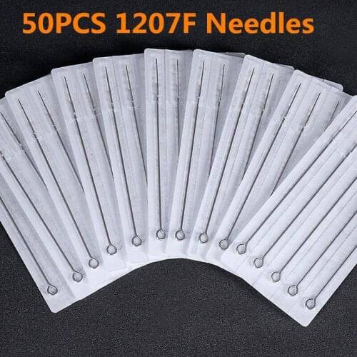 Sterilize Tattoo Needles Best Sale 50 Pcs 7F Disposable Sterile Tattoo Needles for Tattoo Supply Artist