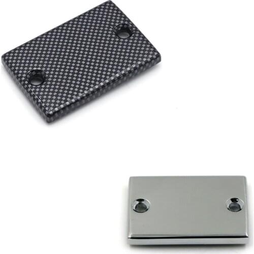 Motorcycle Carbon Fluid Reservoir Cap Plain Surface For Honda CBR 600 RR/ CBR 1000 RR/ Suzuki GSXR 600/ GSXR 750/ GSXR 1000/ GSX